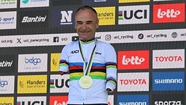 Ricardo Ten, con la medalla de oro.