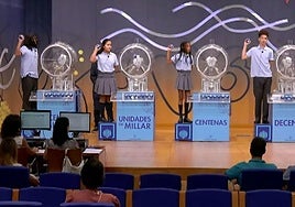 Sorteo de Lotería Nacional, imagen de archivo.