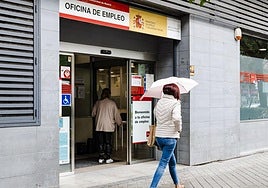 Una oficina del SEPE en una imagen de archivo.