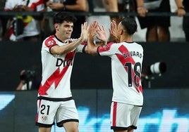 El exvalencianista Fran Pérez, héroe del Rayo ante el FC Barcelona