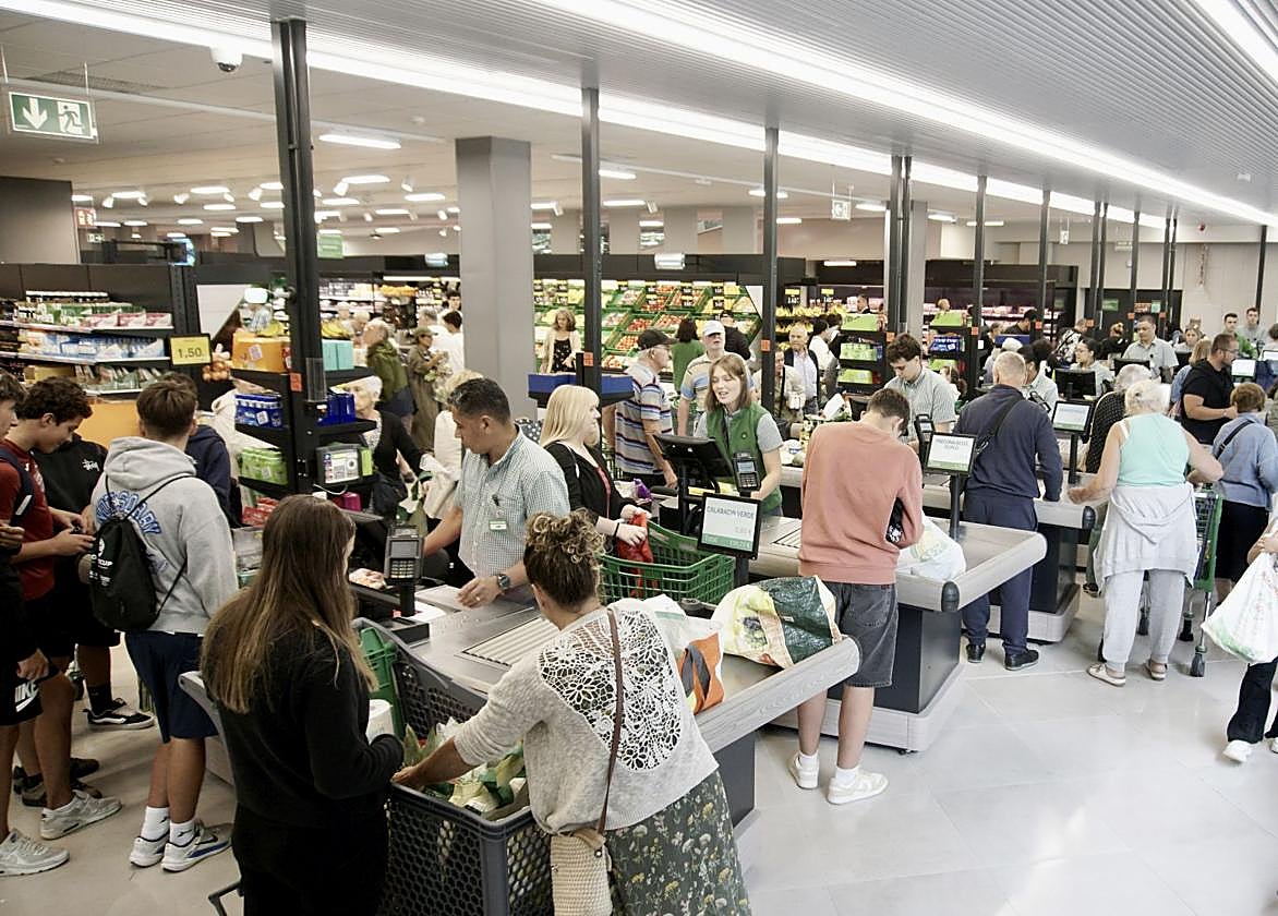 Un supermercado de Mercadona.