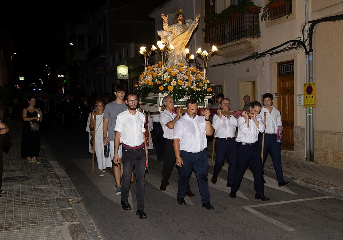 Procesión en Godella.