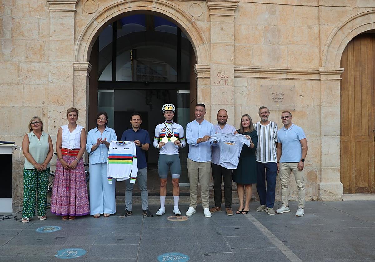 Recepción a Éric Igual.