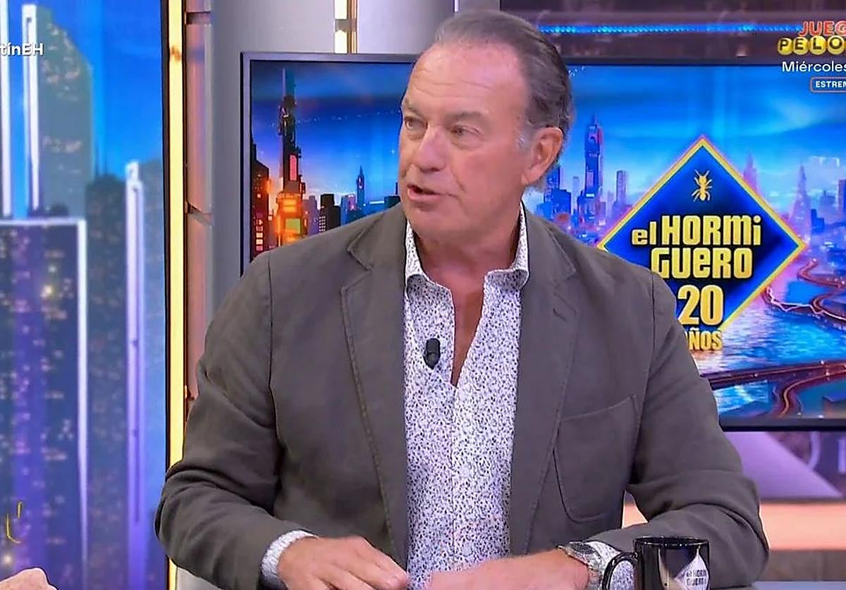 Bertín Osborne, este lunes en 'El Hormiguero'.