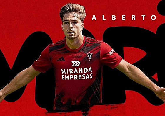 Alberto Marí, en el anuncio de su fichaje.