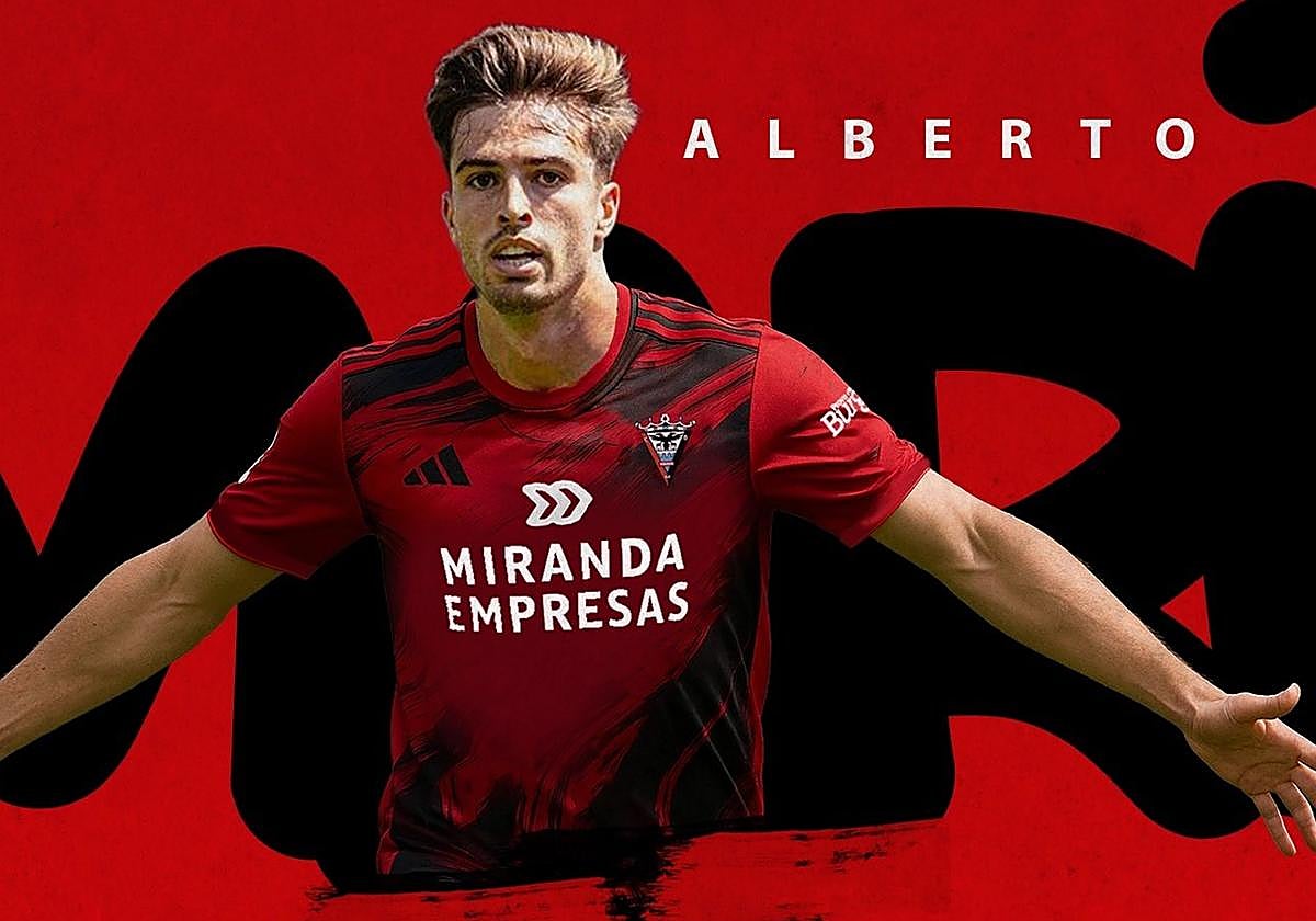 Alberto Marí, en el anuncio de su fichaje.