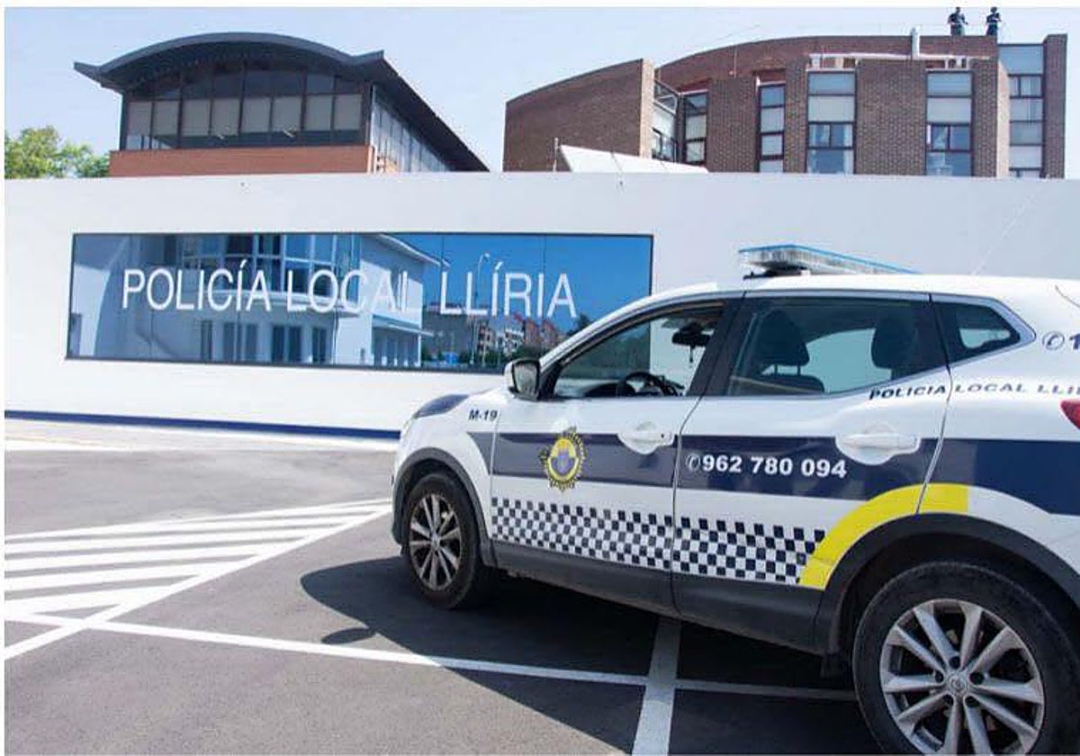 La central de la Policía Local de Llíria.