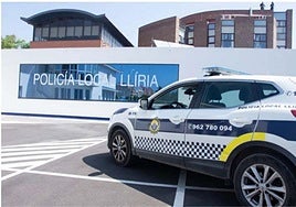 La central de la Policía Local de Llíria.