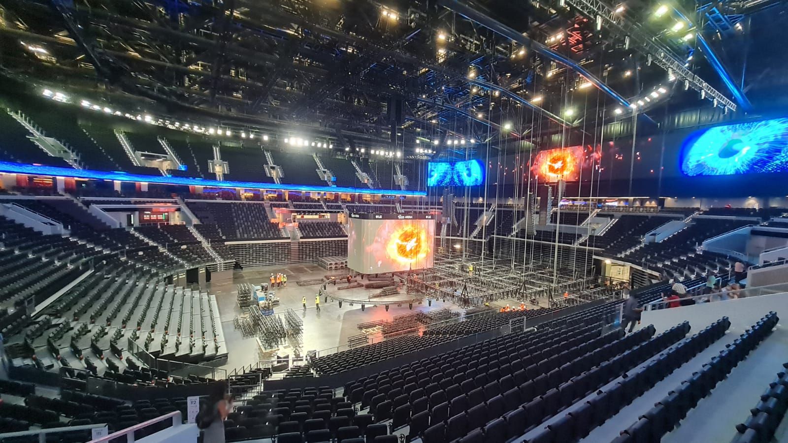 Así se preparara el Roig Arena para su inauguración el sábado