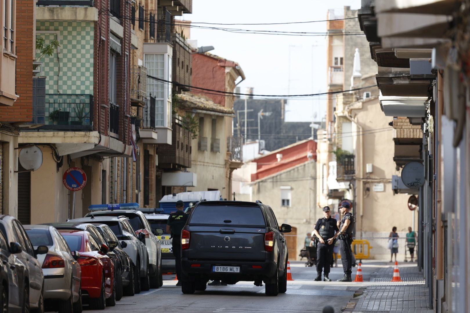 Tiroteo en una calle de Alfafar