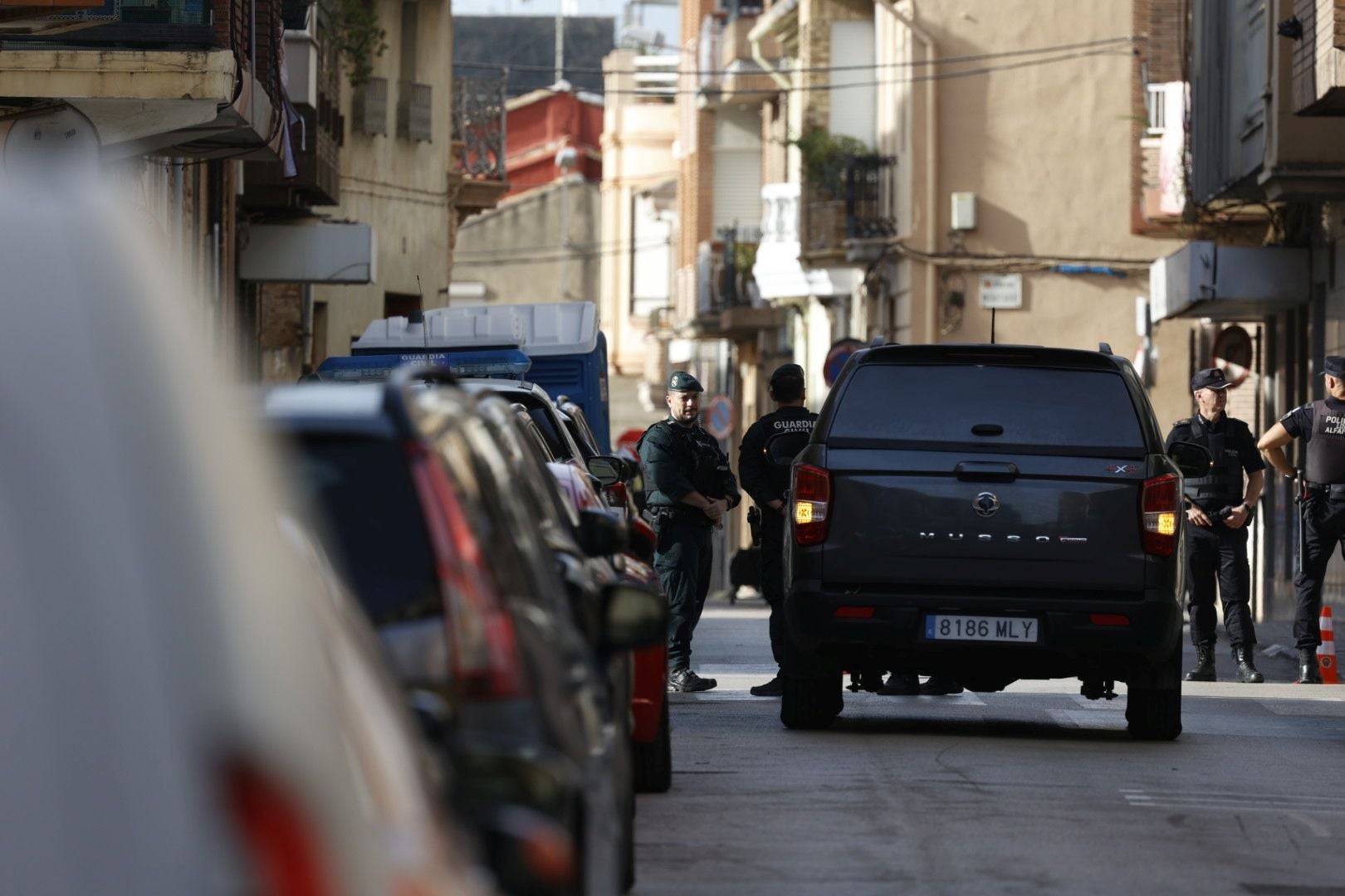 Tiroteo en una calle de Alfafar