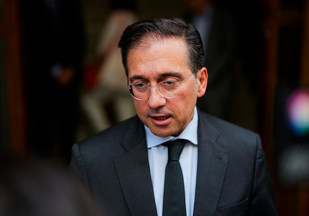 El ministro de Asuntos Exteriores, José Manuel Albares.