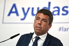El president de la Generalitat, Carlos Mazón.