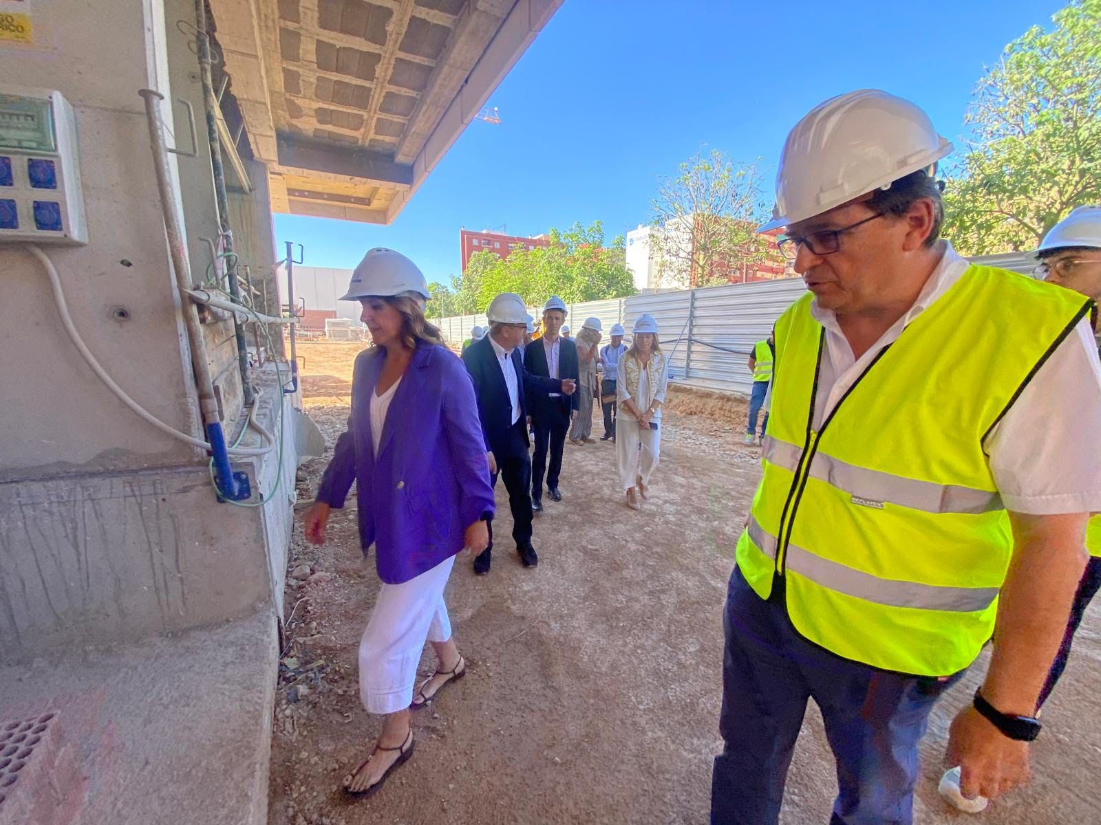FOTOS | Así están las obras del nuevo colegio de Malilla
