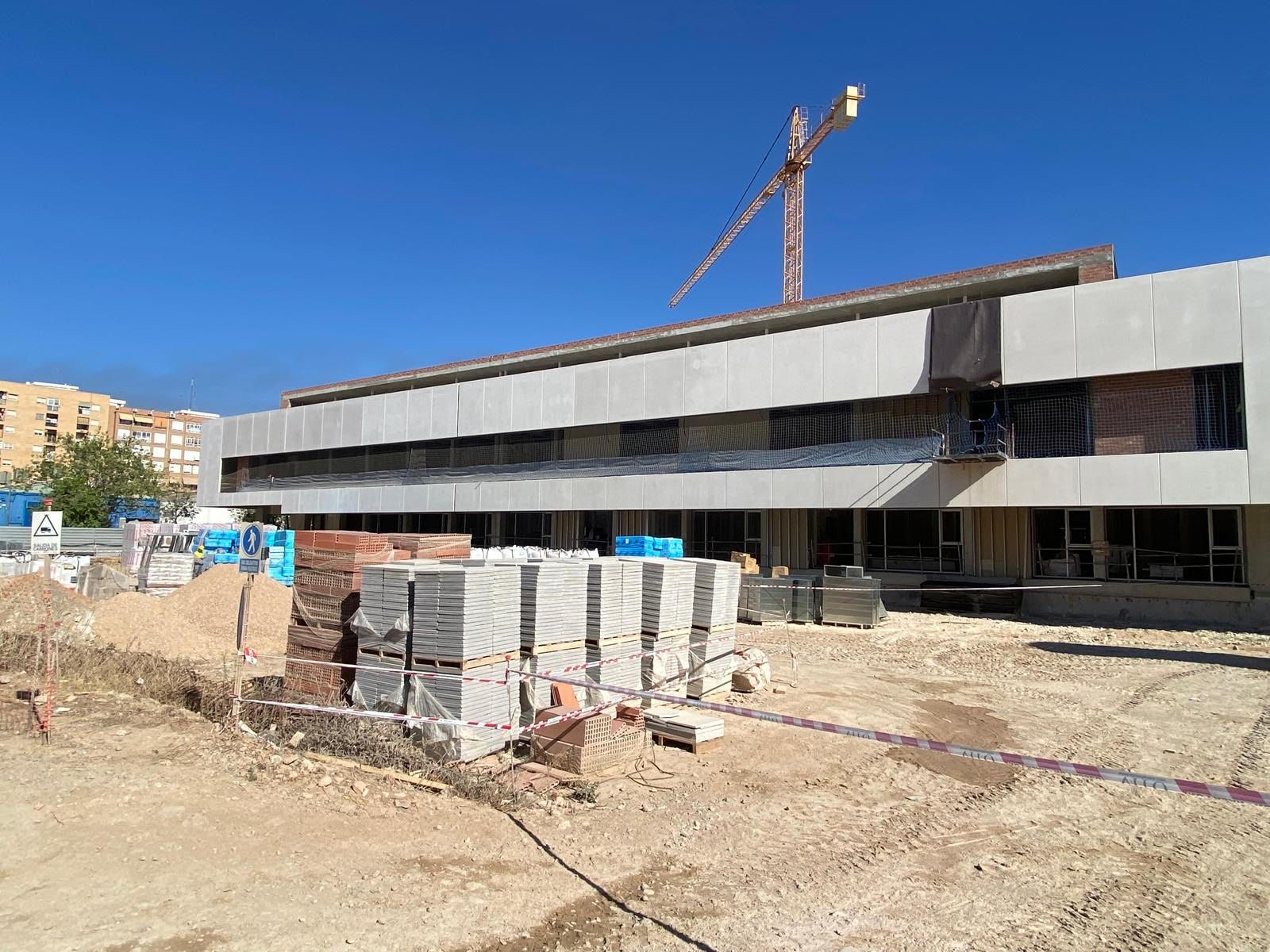 FOTOS | Así están las obras del nuevo colegio de Malilla