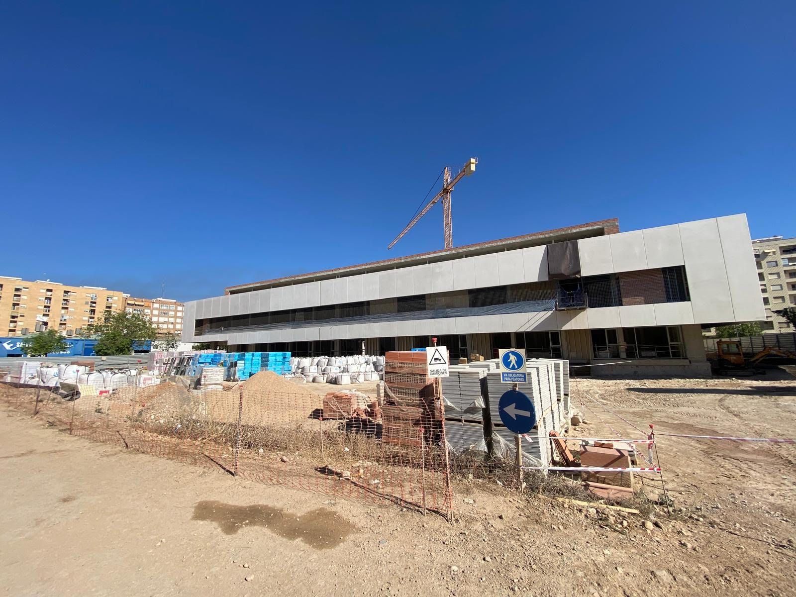 FOTOS | Así están las obras del nuevo colegio de Malilla