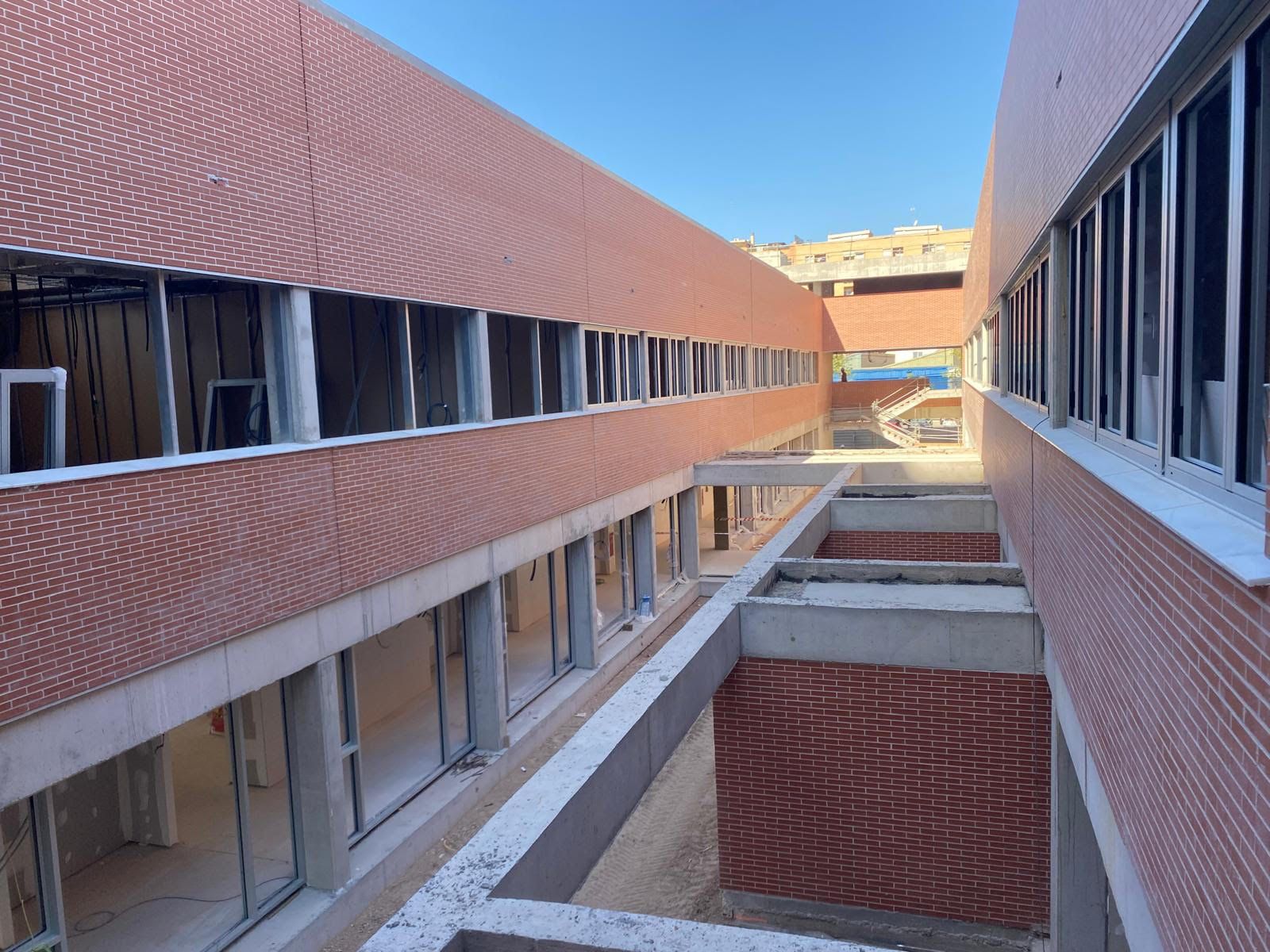 FOTOS | Así están las obras del nuevo colegio de Malilla