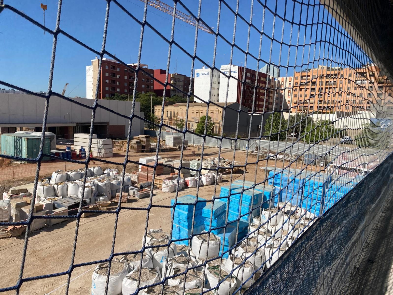 FOTOS | Así están las obras del nuevo colegio de Malilla