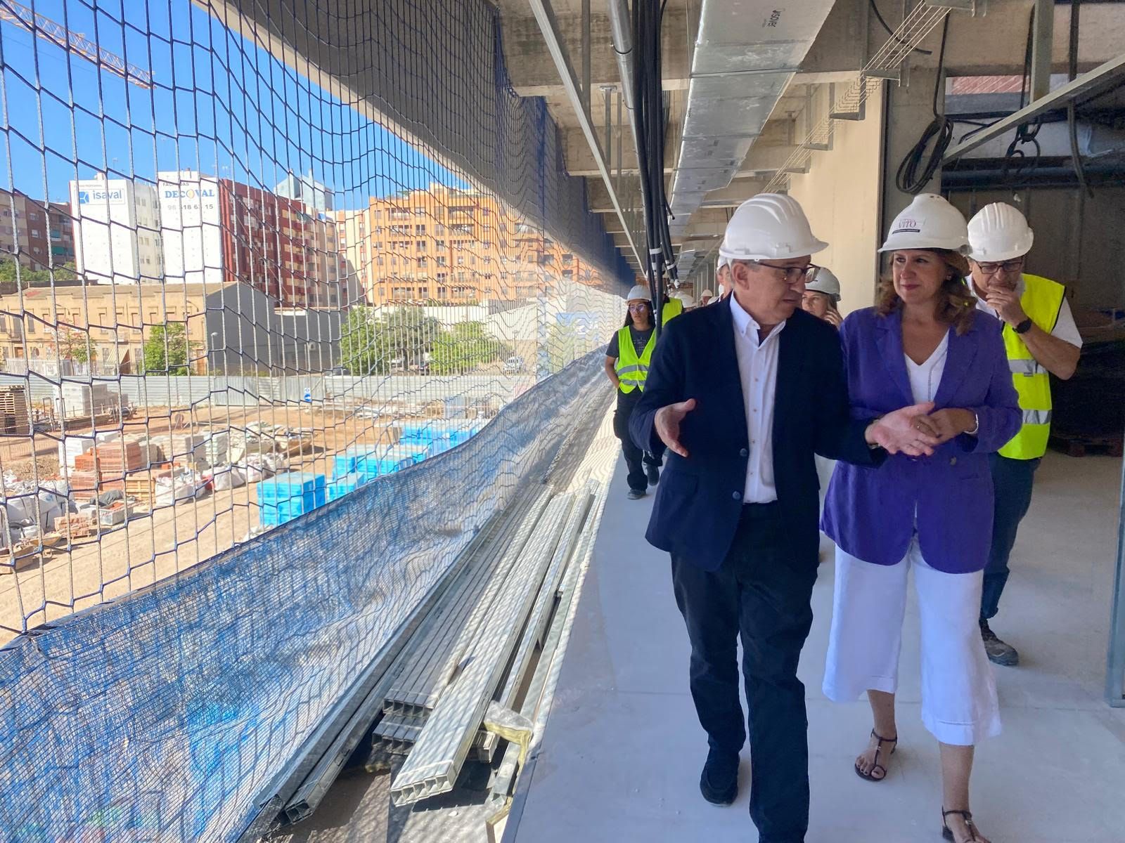 FOTOS | Así están las obras del nuevo colegio de Malilla