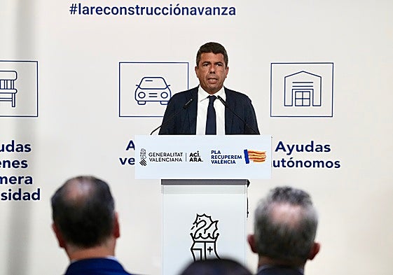 El president Carlos Mazón.