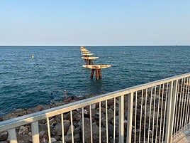 Zona en la que debería impulsarse la segunda fase del pantalán.