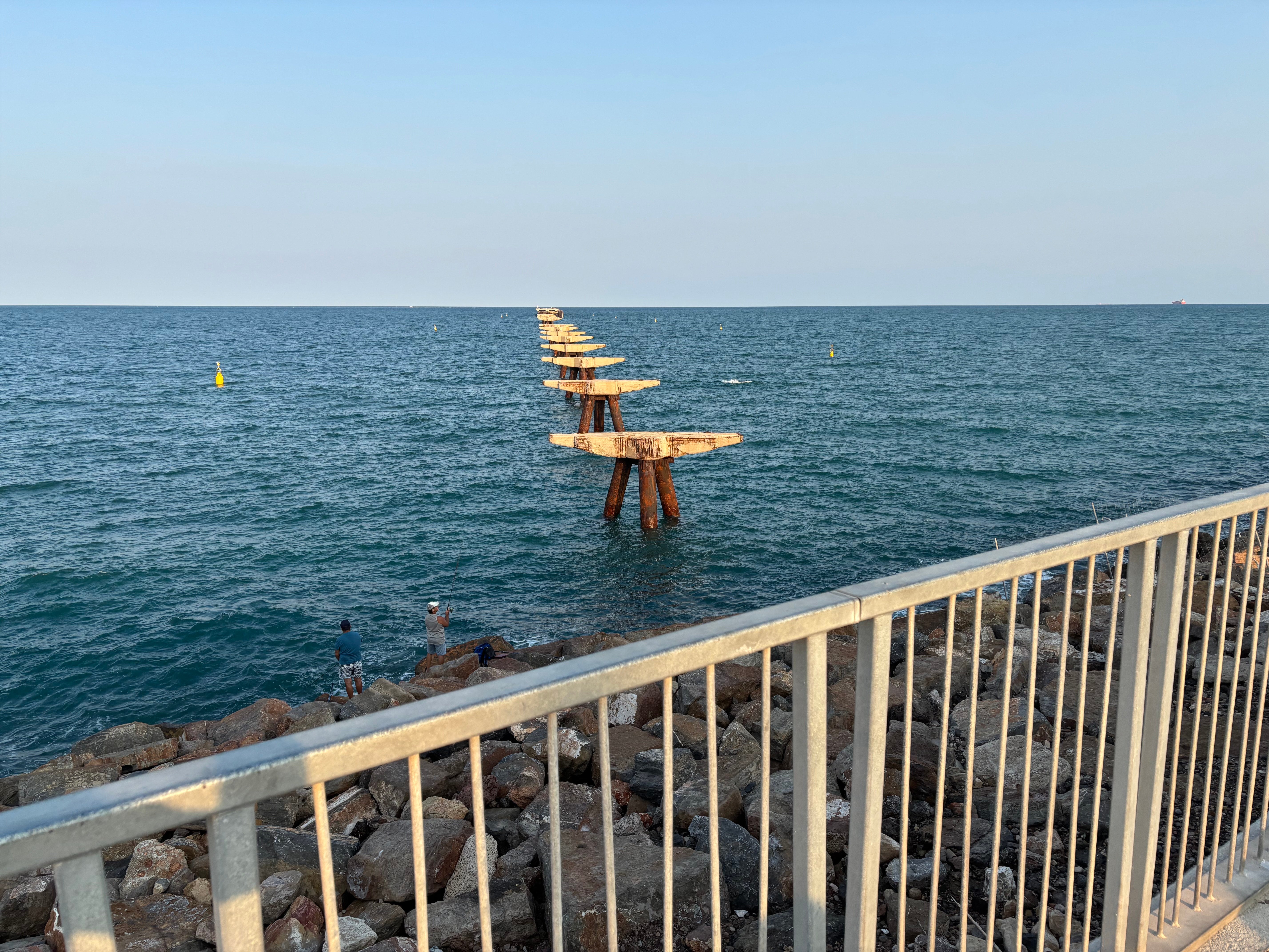 Zona en la que debería impulsarse la segunda fase del pantalán.