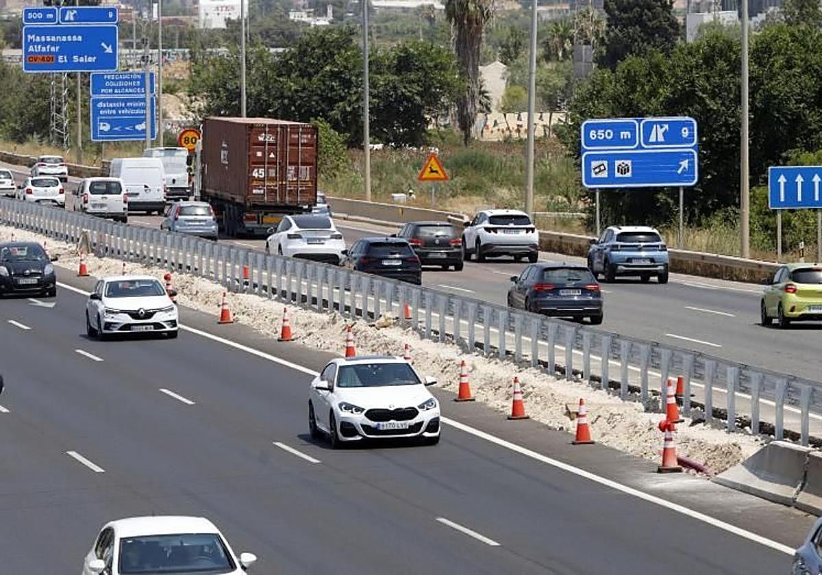 Mediana antiDana en la pista de Silla.