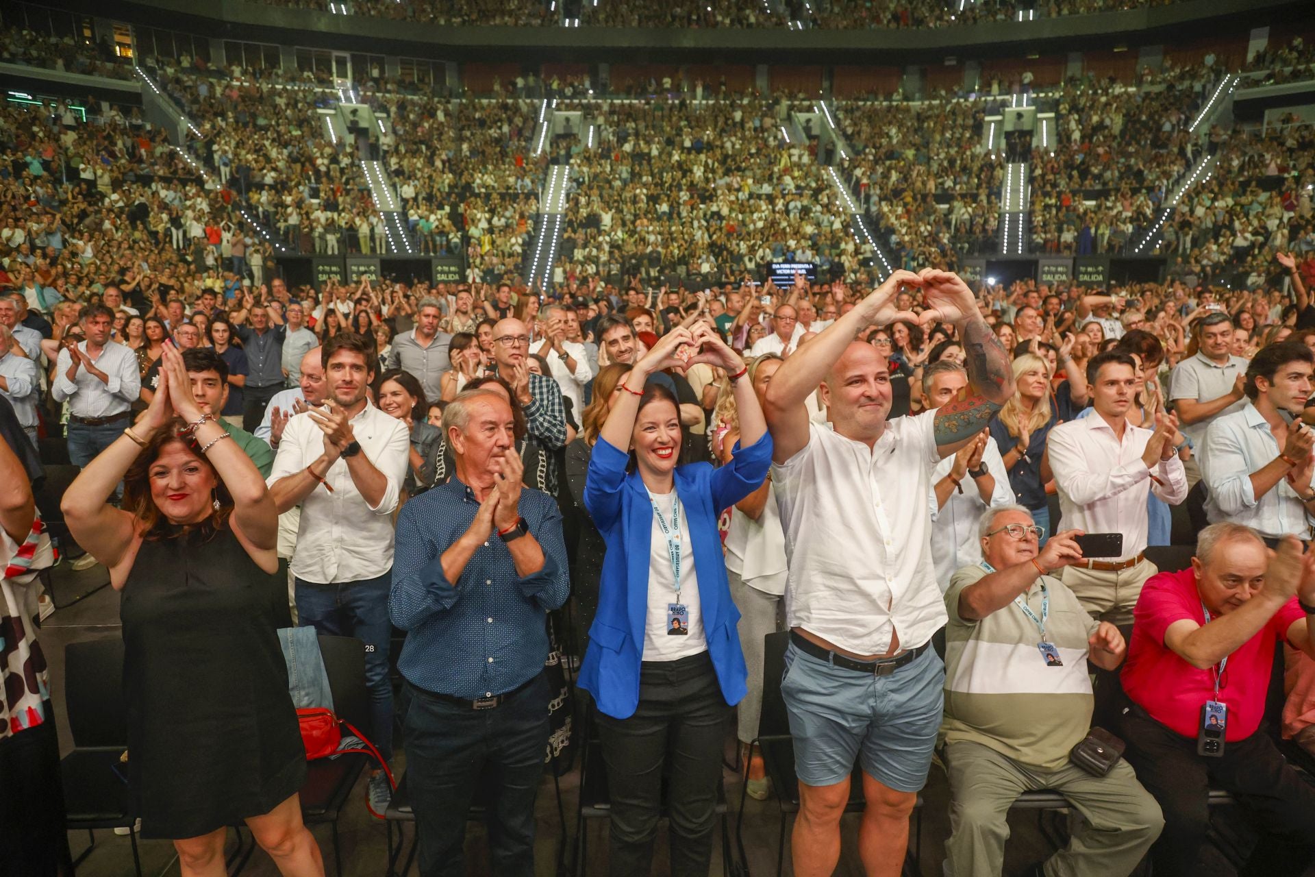 La inauguración del Roig Arena, en imágenes