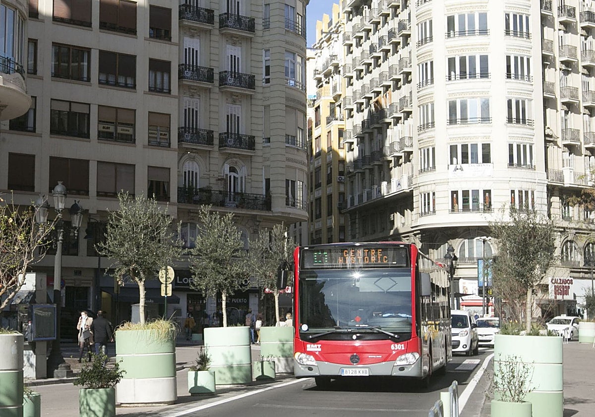 Línea del Centre Históric de la EMT de Valencia.