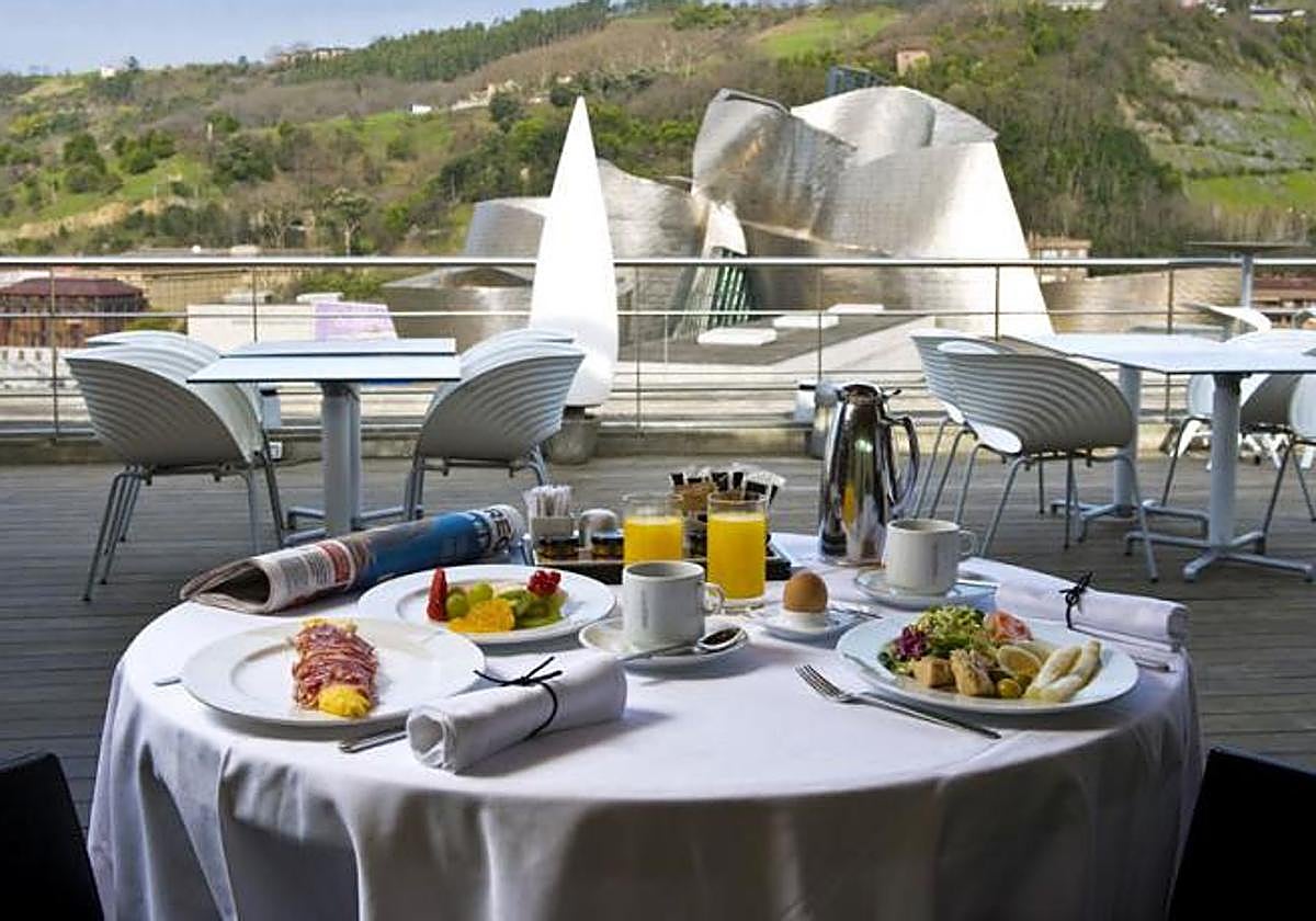 Desayuno en un hotel, en una imagen de archivo.