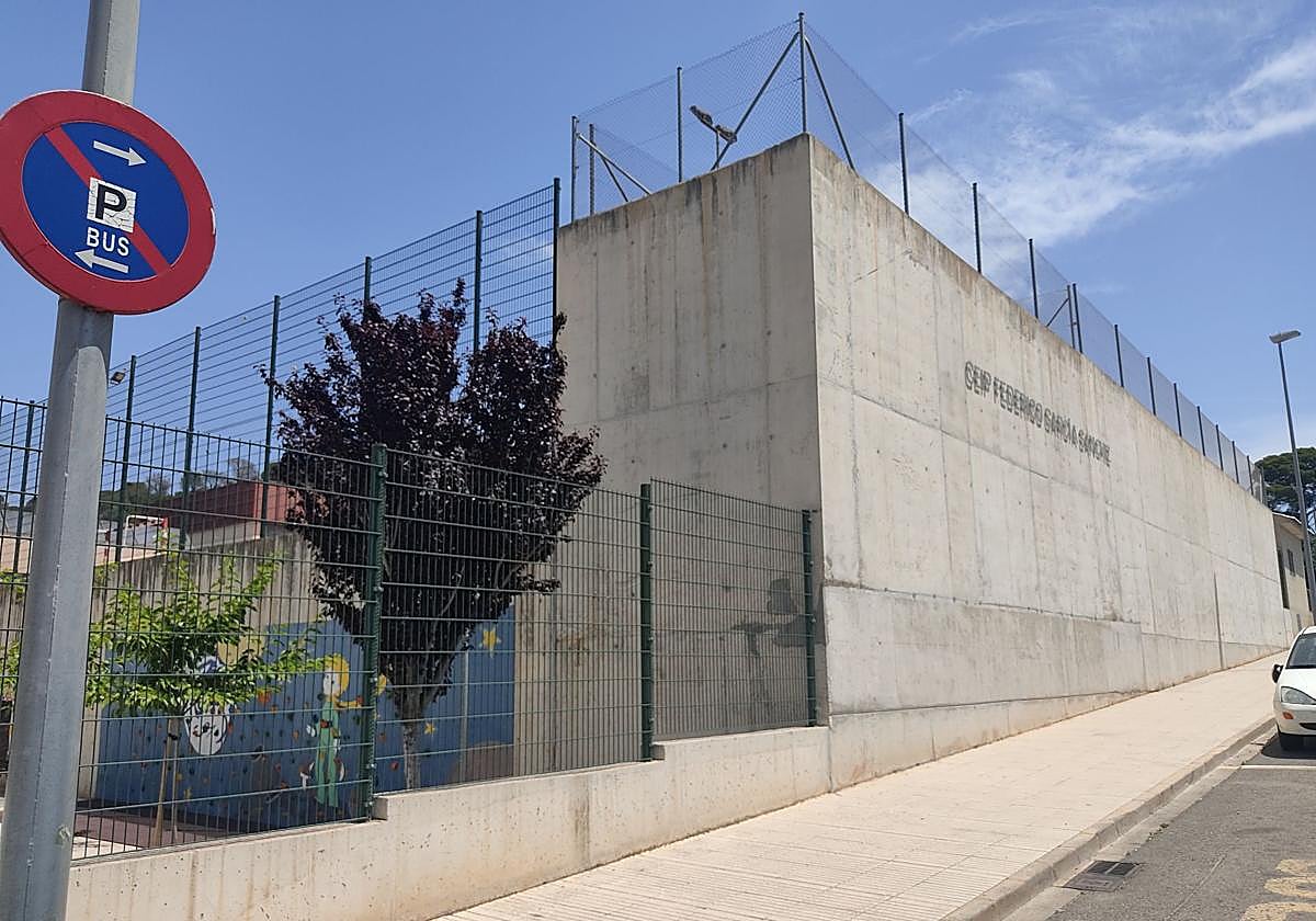 Colegio de Alzira donde se ubicará uno de los albergues.