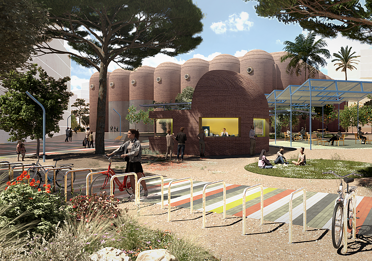 Imagen principal - Imágenes del proyecto de Metrovacesa en La Patacona.