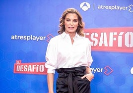 Mar Flores posa durante la presentación de 'El Desafío'.
