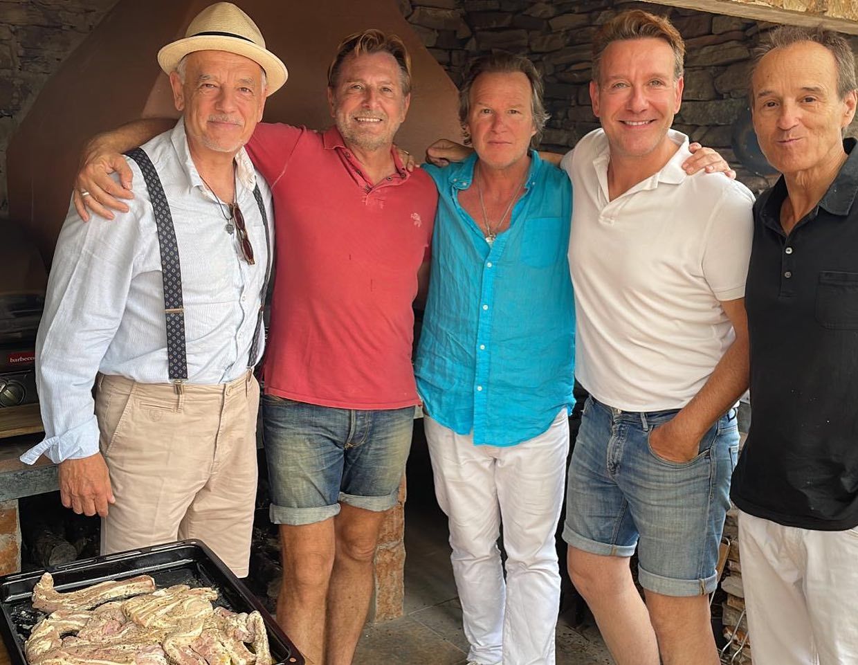 Vicente Gracia junto a Carlos Cervera y Javier Martínez Rubio.