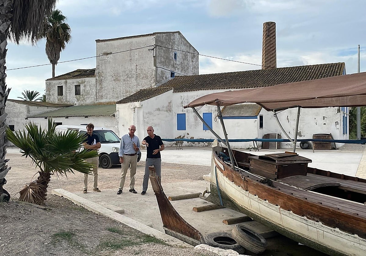 Puesta a punto del embarcadero de El Palmar