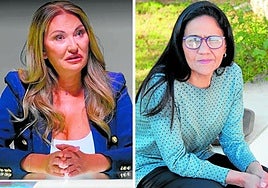 Carolina Perles, exmujer de Ábalos; Inñes Aular, expareja del socio de Francis Puig en la trama de las productoras.