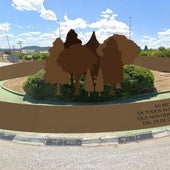 Recreación del monumento que se levantará en la rotonda.