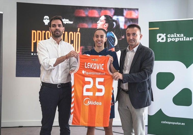 Lekovic: «Para ser honesta, fue mi deseo jugar en el Valencia Basket cuando era niña»