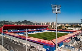 Panorámica del Estadi Johan Cruyff del Barcelona.