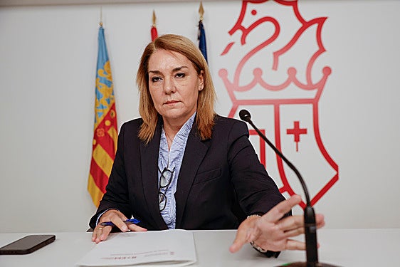 Susana Camarero, durante una rueda de prensa.