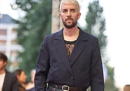 David Broncano, a su llegada a la gala de clausura del Festival de Televisión de Vitoria.