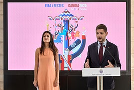 Presentación de la programación festiva en Gandia.