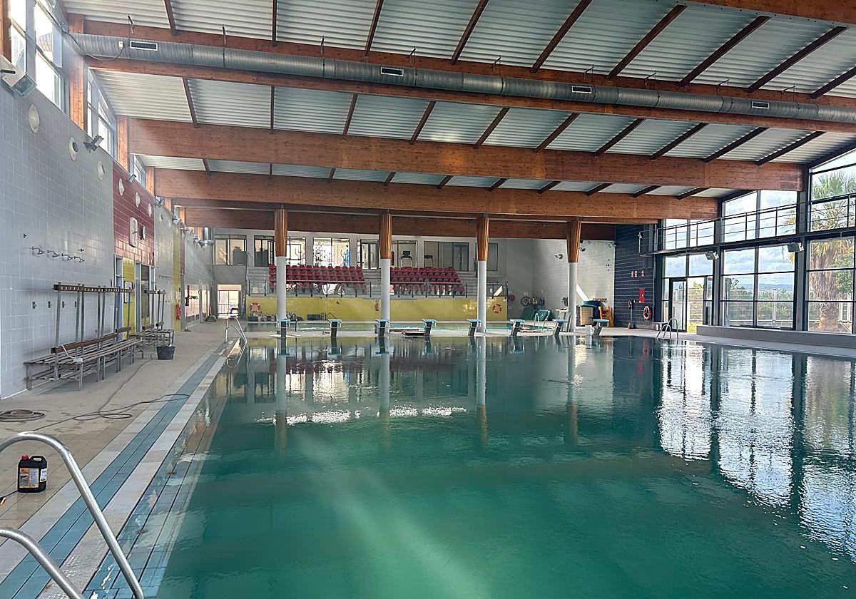 Piscina cubierta de Algemesí.