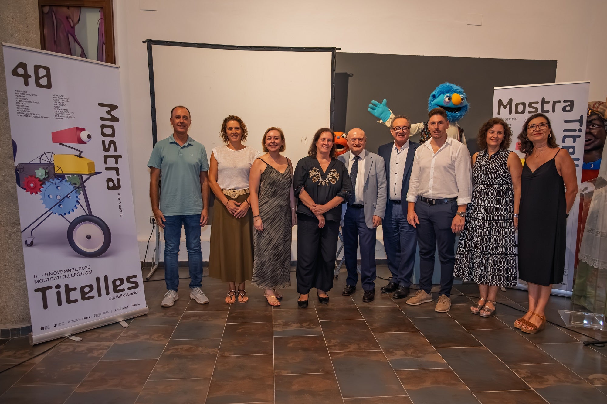 Presentación de la 40ª edición de la Mostra de Titelles.