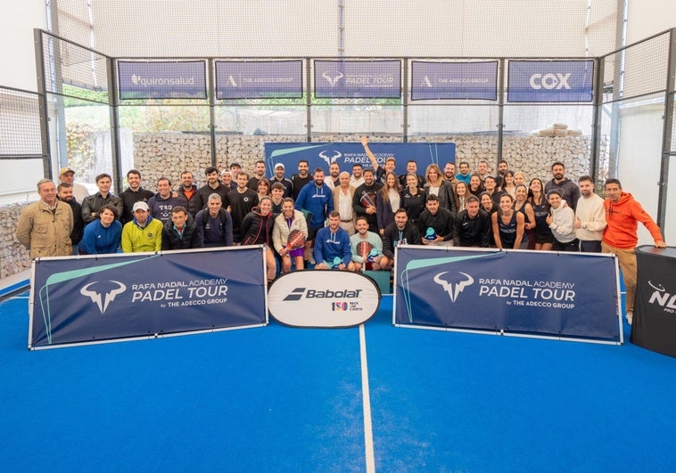 Rafa Nadal trae a Valencia un evento de su academia