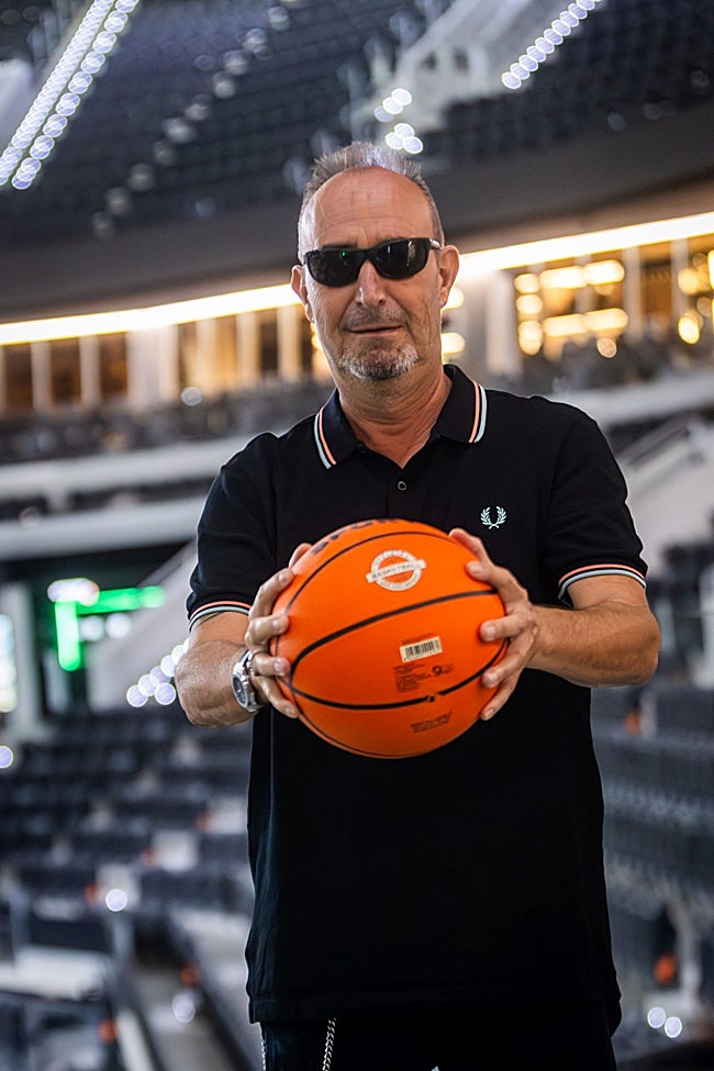 Ramón Palomar, en el Roig Arena.
