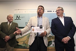 Carlos Mazón, en la inauguración del VII Congreso del Agua celebrado estes viernes en Elche.