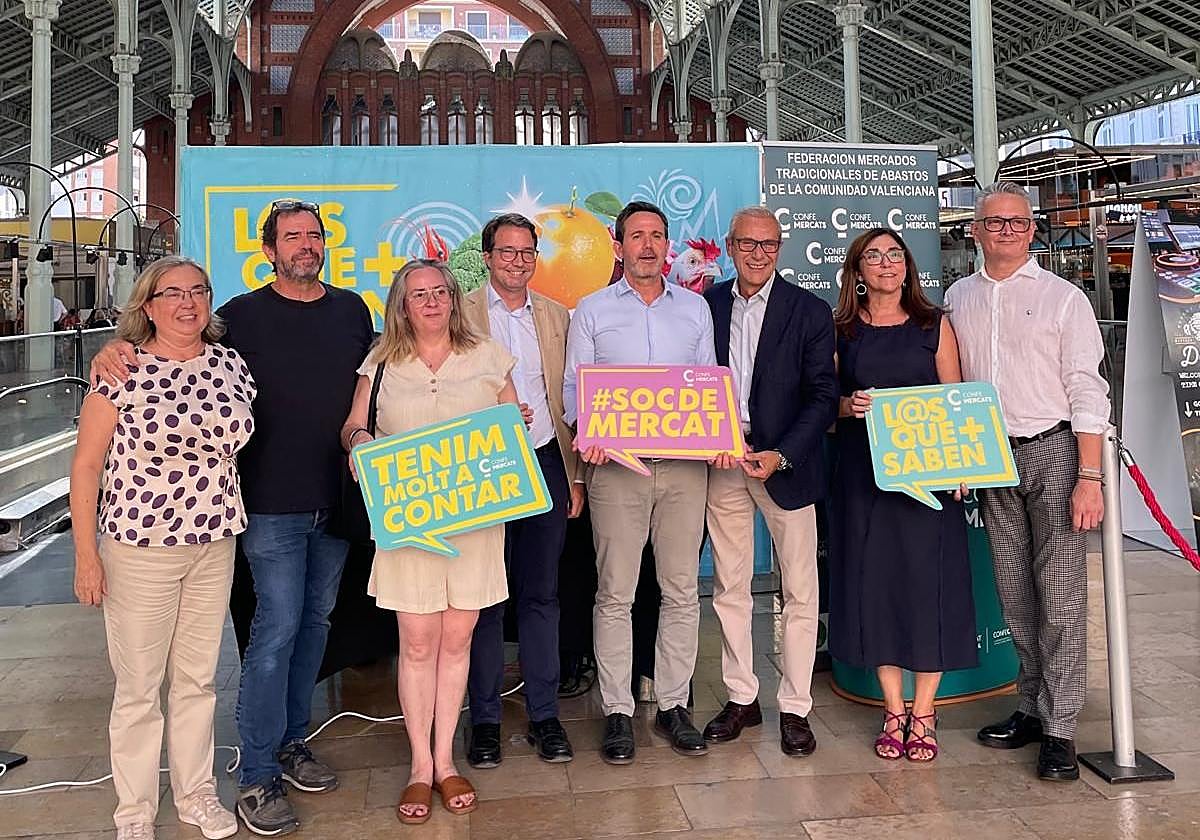 Celebración del evento en la Mercado de Colón de Valencia.