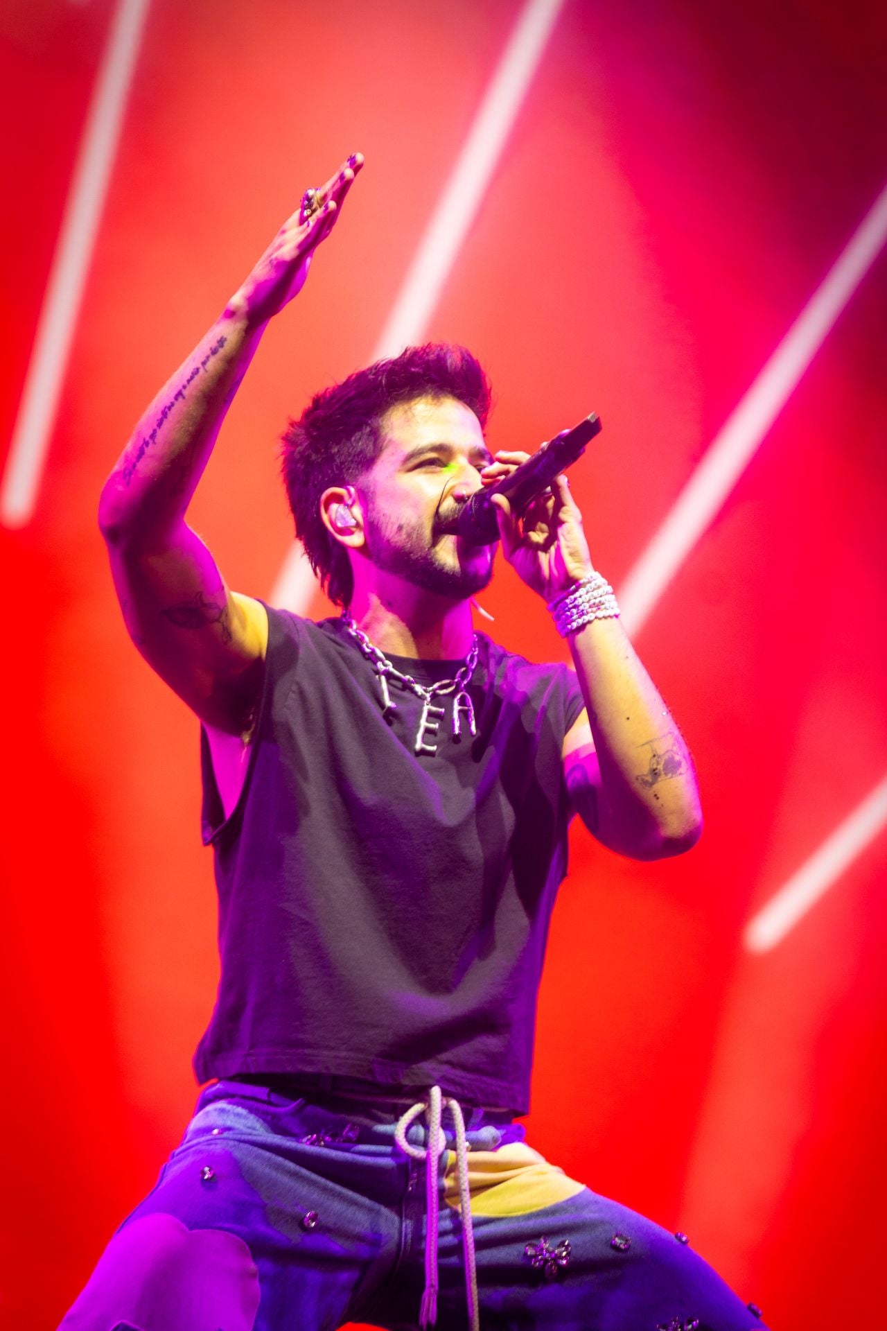 El Roig Arena de Valencia vibra con Camilo