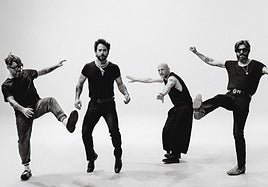 Miembros de la banda 'Viva Suecia'.